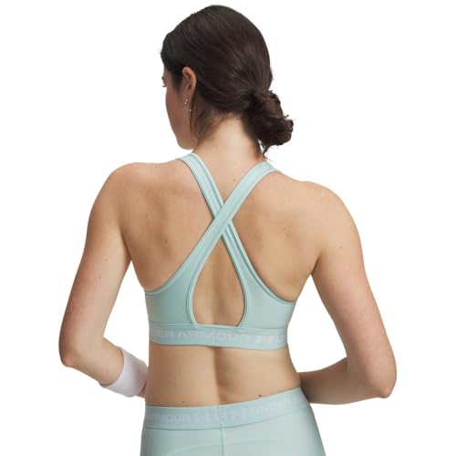 Image of Under Armour Women's Crossback Mid Impact Sports Bra