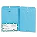 Quality Park Fashion Color Clasp Envelope, 9 X 12, 28Lb, Blue, 10/Pack, Case of 2 Packs