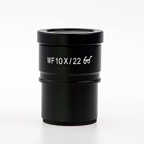 顕微鏡キット 1 個 WF10X WF15X WF20X WF25X WF30X 双眼三眼実体顕微鏡用広視野接眼レンズ、30MM インストール インターフェイス 顕微鏡レンズアダプター(10X-22MM)