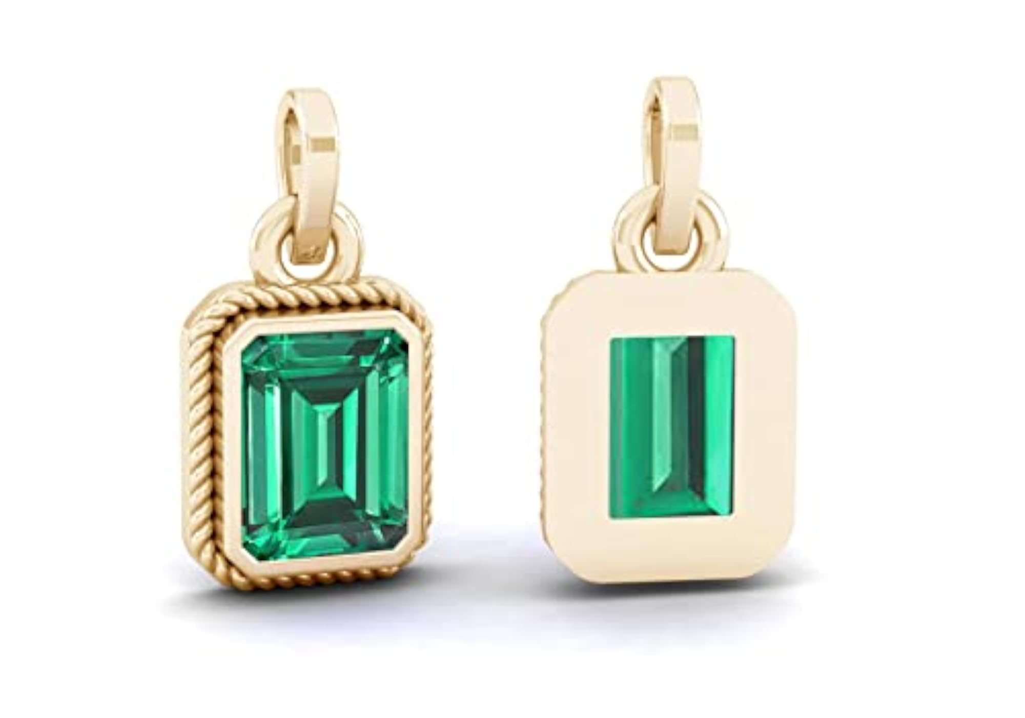 14.25 Carat Natural Emerald Panna Pendant