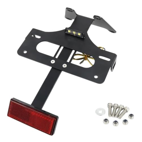 Support plaque moto arrière en aluminium robuste pour Streetfighter 848 et 1098