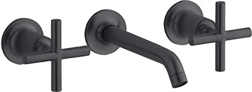 Kohler K-T14413-3-BL Purist Bathroom Sink Faucet Trim, Matte Black