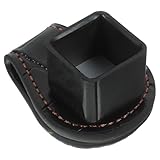 VERDANVERSE 真皮製ビリチョークホルダー 磁気吸着式 メタルプールチョーク収納ケース 耐久性ビリ台アクセサリー プレゼント向け