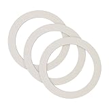 Univen Gasket for Stovetop Espresso Coffee Makers 6 Cup fits Bialetti, Imusa, BC, etc. Made in USA 3 PACK