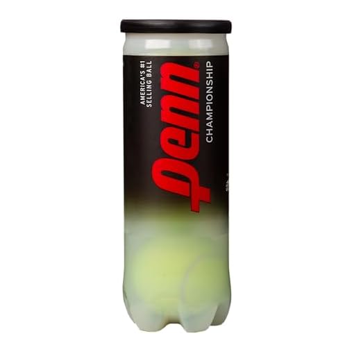 Penn Bolas de tênis de feltro extra resistentes Championship - 3 unidades por lata