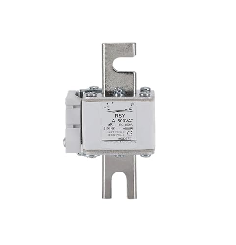 Fusible rapide RSY 500V 100A en céramique pour protection électrique