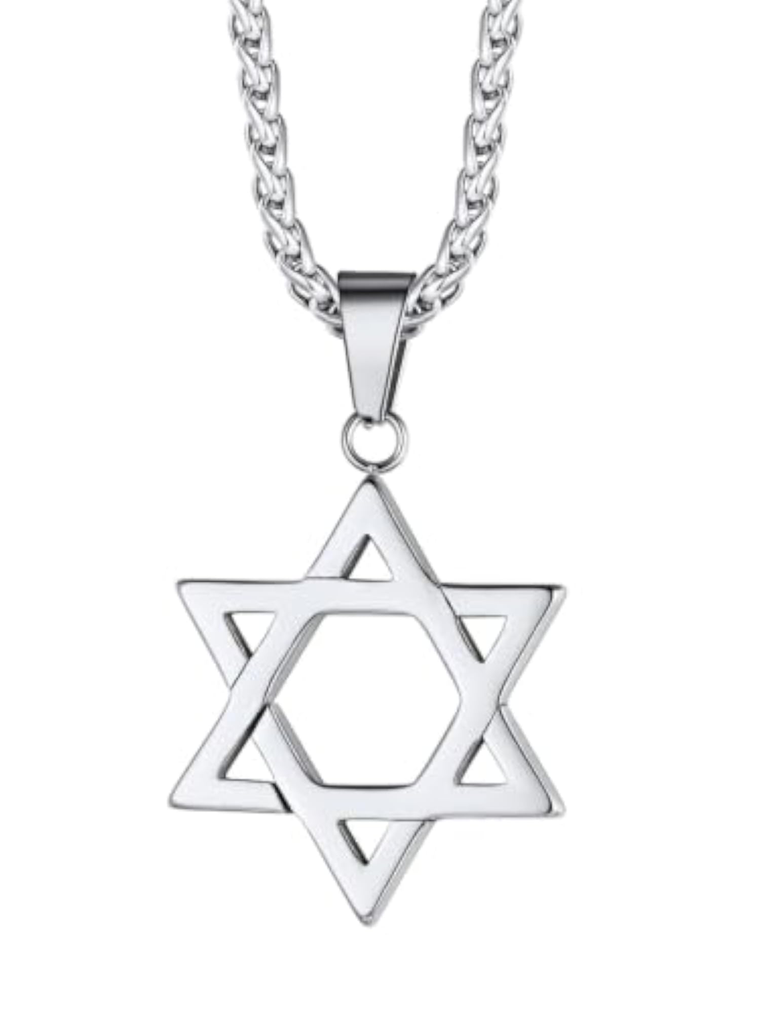 Men's Star Pendant Necklace, Minimalist Jewelry Gift