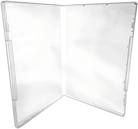 (50) CheckOutStore Plastic Storage Cases for Rubber Stamps, 1/2" (14mm) inch Spine Size (Clear) image 2