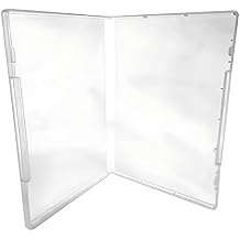 5 CheckOutStore Plastic Storage Cases for Rubber Stamps, 1/2" 14mm inch Spine Size Clear