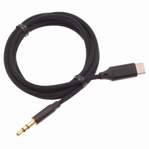 Cable Aux USB-C a Jack 3.5mm Compatible con Lively Jitterbug miniatura 1