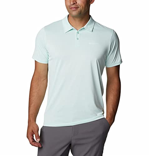 Image of Columbia Men's Solid Regular Fit Hike Polo