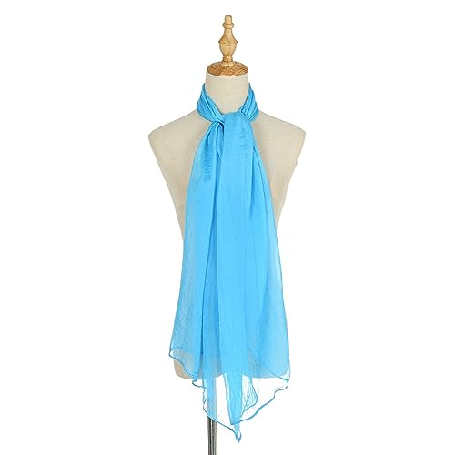 YOLAI Cotton Silk Scarf Elegant Soft Wraps Color Shade Scarves For Women Chiffon Scarf Sheer Wrap For Women4