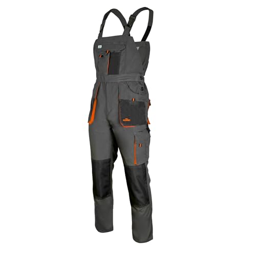 ART.MAS Latzhose Arbeitshose Graphit 270G/M2 Classic Handwerker Gärtner...