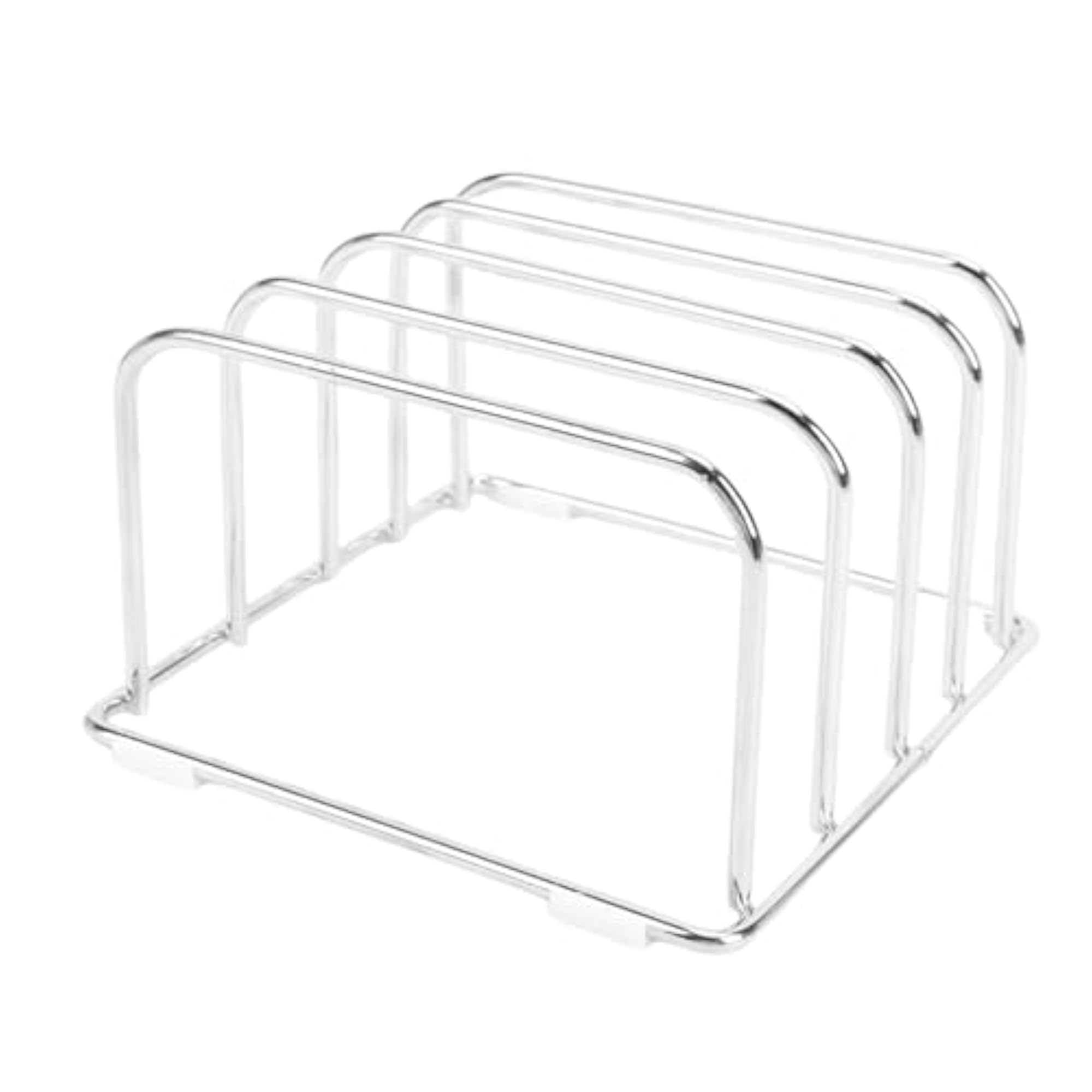 Cutting Board Organizer Stand Holder, Stainless Steel Rack for Kitchen