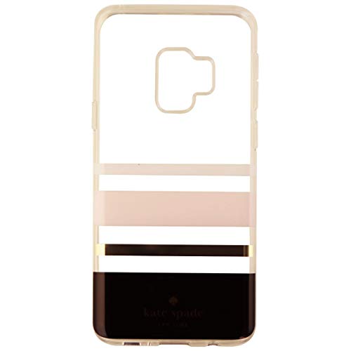 Kate Spade Flexible Hardshell Case for Galaxy S9 - Charlotte Stripe Black