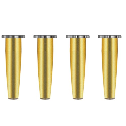 4�{ - �~�� �\�t�@�r - 8/10/12/15/20cm �A���~�������Ƌ�r �L�b�`���L���r�l�b�g�A���r���O���[���\�t�@�A�x�b�h�T�C�h�e�[�u���A�e�[�u���r DIY�Ƌ�����׋����p�̒Z���e�[�u���r(�S�[���h/�V���o�[)