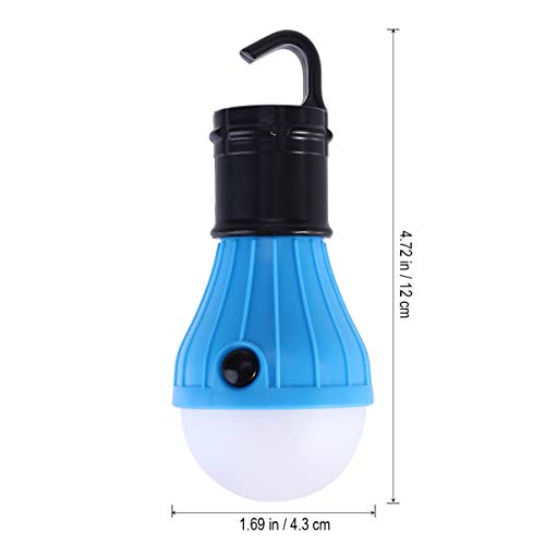 FRCOLOR 2Pcs Portí¡til Levou Luz de Acampamento para Barraca Recarregí¡vel Lí¢mpada de Emergíªncia A