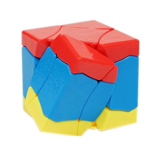 Image of SengSo Birds 3x3 Shape Mod Speed Cube | Phoenix Cube Stickerless Design | Unique 3-Color Shape-Shifting Logic Puzzle, 57mm Compact 90g Brain Teaser Puzzle
