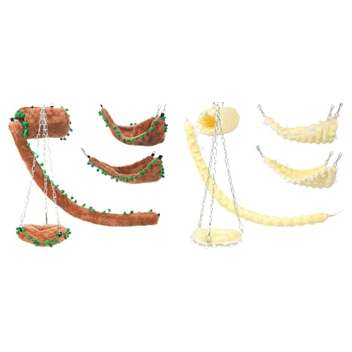 Hamster nain lit cachette suspendre accessoire cage petit rongeur - 7