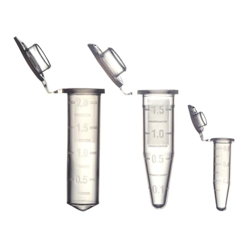 5102000 CAPP 2.0 mL Microcentrifuge Tubes, Clear, Non-Sterile, RNase/DNase/DNA/Pyrogen Free, Bag of 500