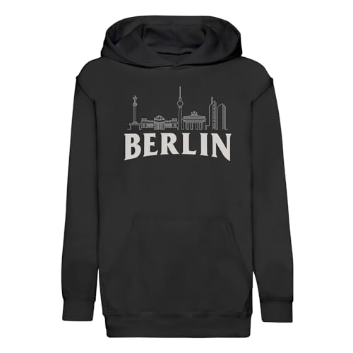 Hoodie sweat à capuche enfant Berlin Allemagne histoire voyage vêtement coton