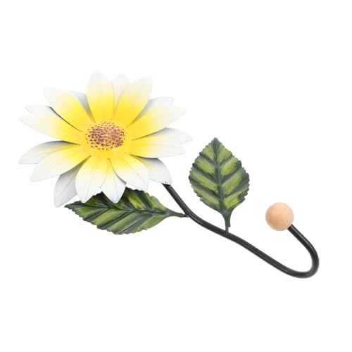 Yardenfun Wandaufhänger im Landhausstil von Daisy Hanger Wandbehang Wandornament-Form Haken für Heimdekoration