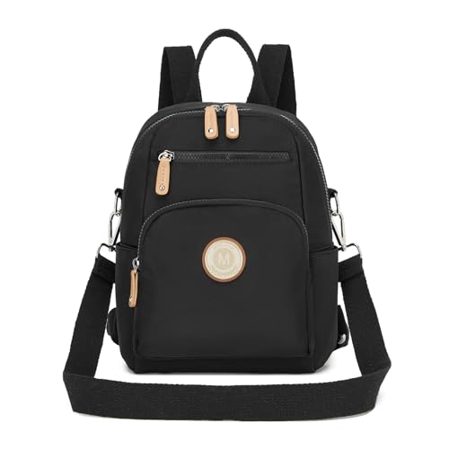 Miss Lulu Sac à Dos Polyester Décontracté pour Femme, Design Élégant avec Poche Secrète Antivol, Léger & Résistant, Backpack Casual pour Voyage Travail...