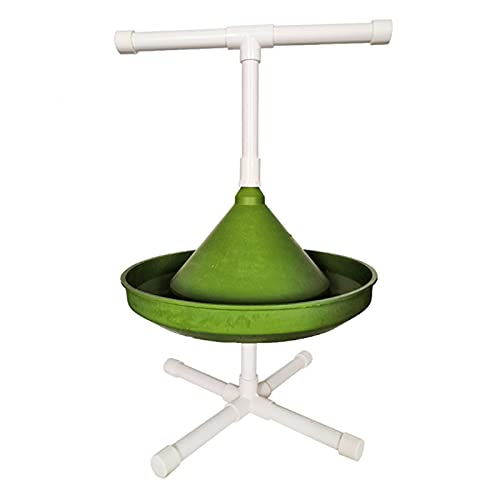 Vogelspeelgoed Parrot Stand Bird Toy Draagbare Perch en Training Feeder en Badkuip Tool Licht Gewicht Vogel Stand Safe… - Afbeelding 5
