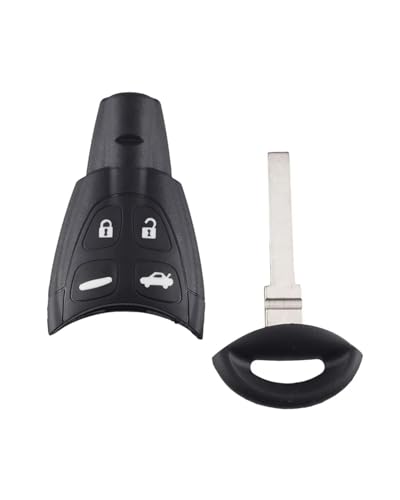 Carcasa de llave para SAAB 9-5 ideal para viajes cotidianos y mandos remotos de 4 botones