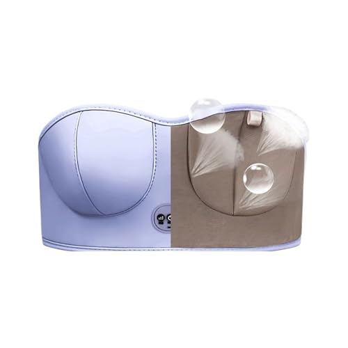 Masseur de sein rechargeable – Appareil de massage électrique chauffant, outil portable | Instrument d'allaitement post-partum confortable, appareil de...