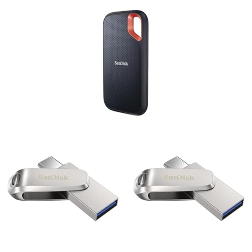Image of SanDisk Extreme Portable 2TB, 1050MB /s R, 1000MB /s W, 3mtr Drop Protection, IP65 Water /dust Resistan
