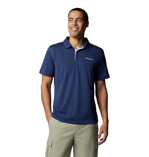 Polo en Maille Sage Peak Homme Columbia idéal pour le bureau et le week-end