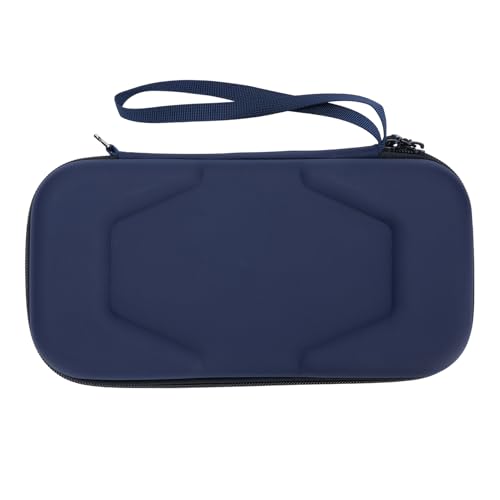 Sxhlseller Cambiar la Caja de Transporte OLED Compatible con & OLED, Viajes Portátiles All Protectora Carrera Dura Cadera para y Adaptador, 20 Tarjetas de Juego (Azul