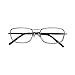 ICU Eyewear DDE Men's Reader Glasses, Silver, +1.50