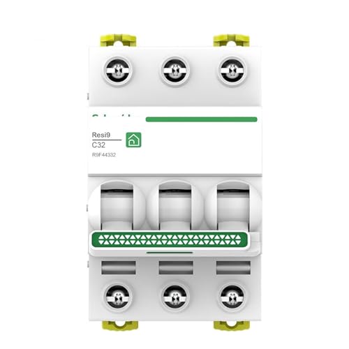 Disjoncteur à air R9 3P sans fuite magnétothermique courbe C pour réseau 3 phases R93P-C32A