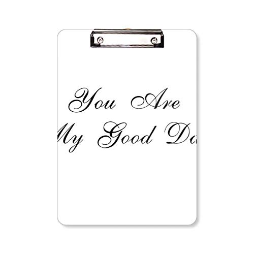 Bloc-notes Good Dad Father's Festival grand format A4 pour écriture manuscrite