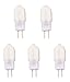 Produktbild 5 x G4 1.5 w 170 Lumen LED Birne, 12 * 2835 SMD LED Mais Birne, AC/DC 12V Warm Weiß LED Lampe