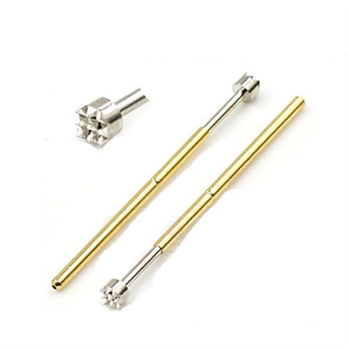 100PCS/Pack P100-H5 Plum Blossom Head 2.5mm Spring Test Probe Length 33.35mm for Testing Circuit Boards
