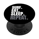 Photo Gallery surf eat sleep repeat maglietta, surfer, surfing life, surf popsockets popgrip intercambiabile Photo Gallery surf eat sleep repeat maglietta, surfer, surfing life, surf popsockets popgrip intercambiabile