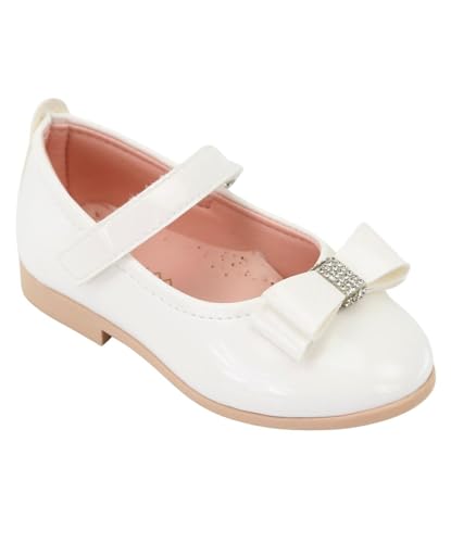 Flower Girls Dress Shoes Mary Janes Flat Birthday Wedding Footwear