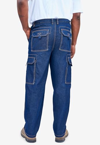 Boulder Creek by Kingsize Men's Big & Tall Marine Cargo Pants2
