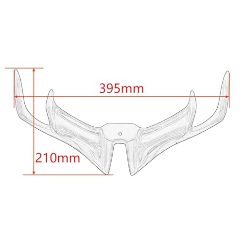 Kit d'ailerons de moto R15 V3 finition premium noire haute résistance