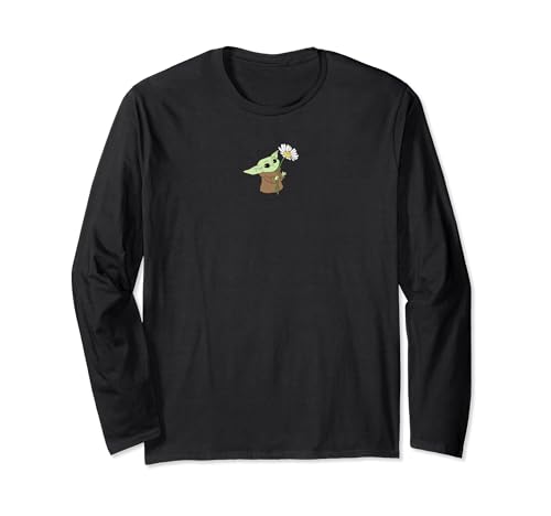 T-shirt Grogu Mandalorian pour enfant à manches longues imprimé Daisy