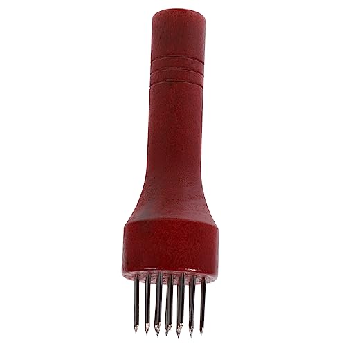 Ciieeo Stainless Steel Meat Tenderizer with Wood Handle Ergonomic Blades for Beef Pork Chicken Kitchen Gadget for Effortlessly Softening Meat Fibers and Enhancing Flavor