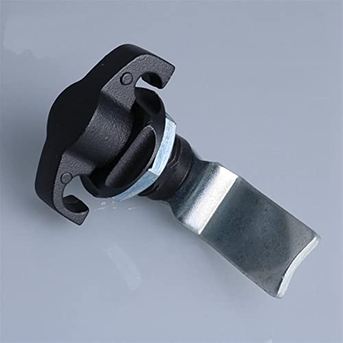 Serrure à came noire MS714-3 pour armoire de distribution électrique