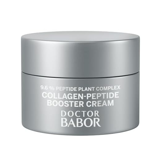 DOCTOR BABOR Collagen-Peptide Booster Cream | Crema facial hidratante reafirmante e intensivo | Crema antiarrugas para piel visiblemente tersa | Para rostro, cuello y escote |vegano| 50ml
