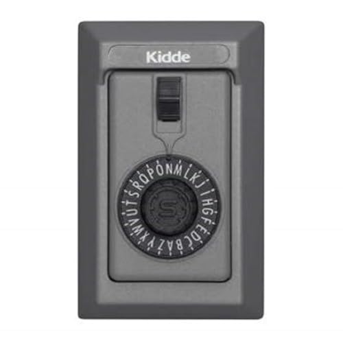 Kidde AccessPoint 001014 KeySafe Original 5-Key Permanent, Spin Dial, Keyless, Titanium Gray