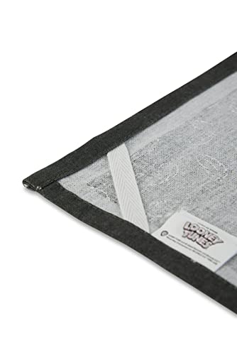 Excelsa Sylvester Kitchen Towel 100% Cotton 70 x 50 cm with Hole, Sylvester Decoration Front, White Back and Grey Border, Cm. 70 x 64 - Image 2