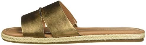 Aerosoles Women's Back Drop Flat Sandal, Bronze Metallic, 9.5 M US | Image 7