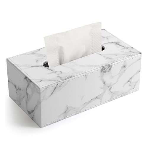 yaoqijie Cuoio dell'unità di elaborazione Casa / Ufficio / Custodia for fazzoletti for fazzoletti cosmetici for auto Copri tovaglioli Custodia for fazzoletti 25 X 14 X 9,5 CM lasting ( Color : 1914 wh